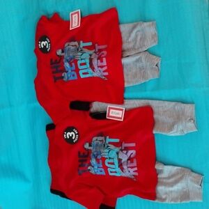 Kidgets 3pc Infant Boys Matching Outfits 12m & 18m